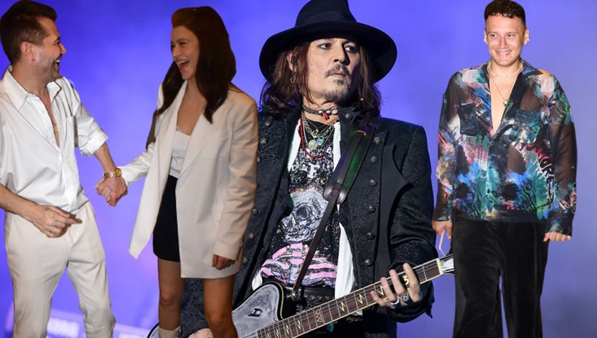 Johnny Depp'in doğum günü partisine ünlü akını Johnny Depp'in doğum günü partisine ünlü akını