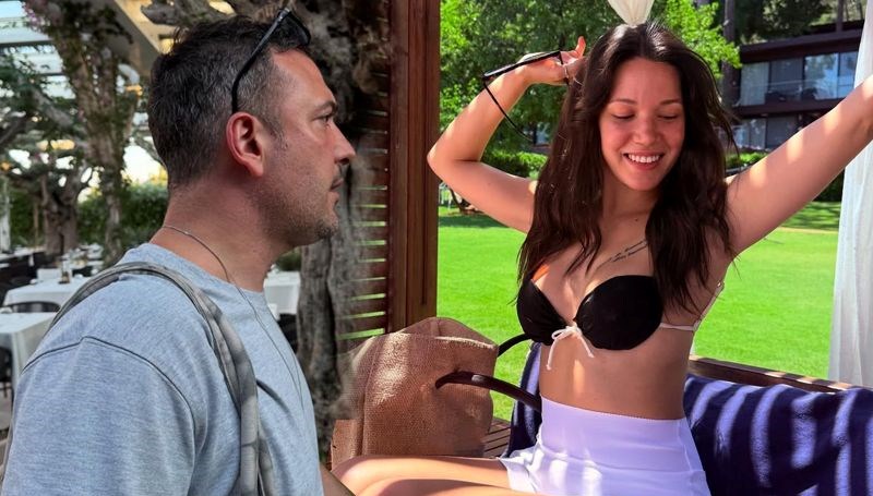 Hazal Subaşı ile Oğuzhan Koç tatilde