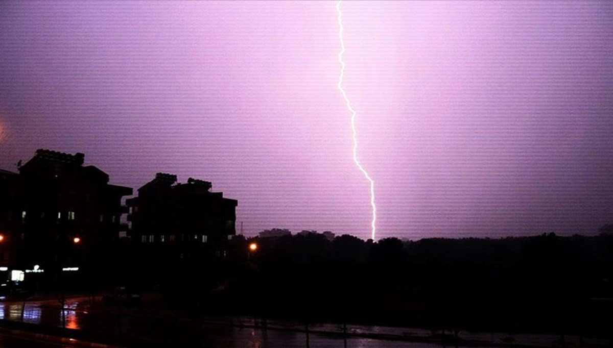 Meteorolojiden 5 ile gök gürültülü sağanak uyarısı