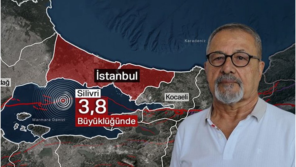 İstanbul'da deprem: Silivri bir kez daha sallandı, Naci Görür uyardı