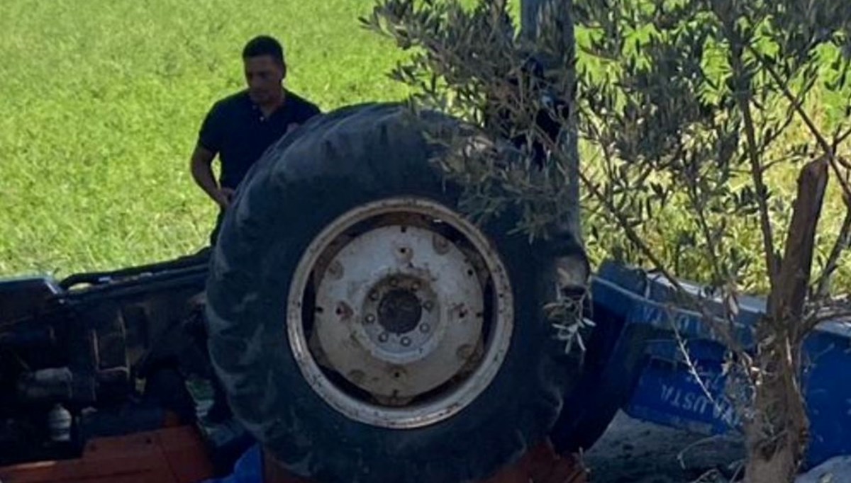 Muğla'da traktör devrildi: 1 kişi hayatını kaybetti Muğla'da traktör devrildi: 1 kişi hayatını kaybetti