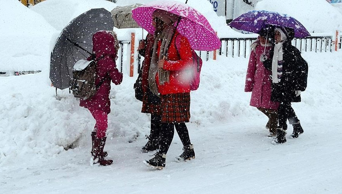 İstanbul'da okullara kar tatili