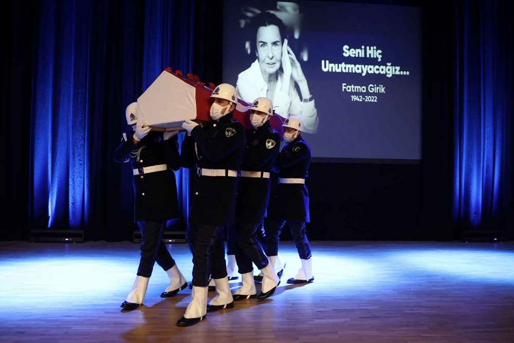 Usta oyuncu Fatma Girik son yolculuğuna uğurlandı - 63