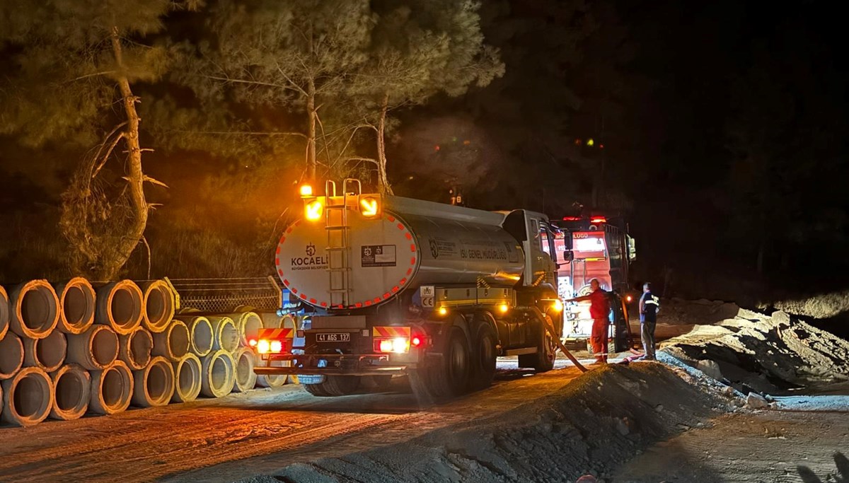 Kahramanmaraş'ta orman yangını Kahramanmaraş'ta orman yangını