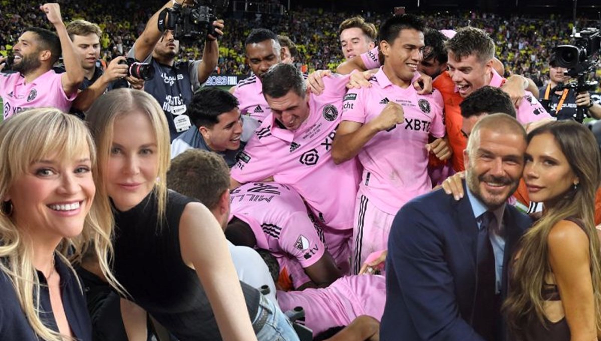 Messi'li Inter Miami şampiyon: Hollywood yıldızları tribünde Messi'li Inter Miami şampiyon: Hollywood yıldızları tribünde