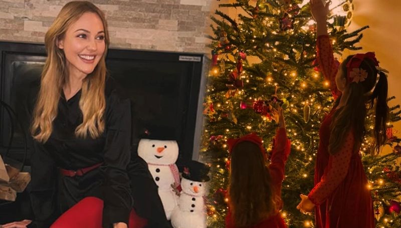 Meryem Uzerli'den kızlarıyla yeni yıl pozları