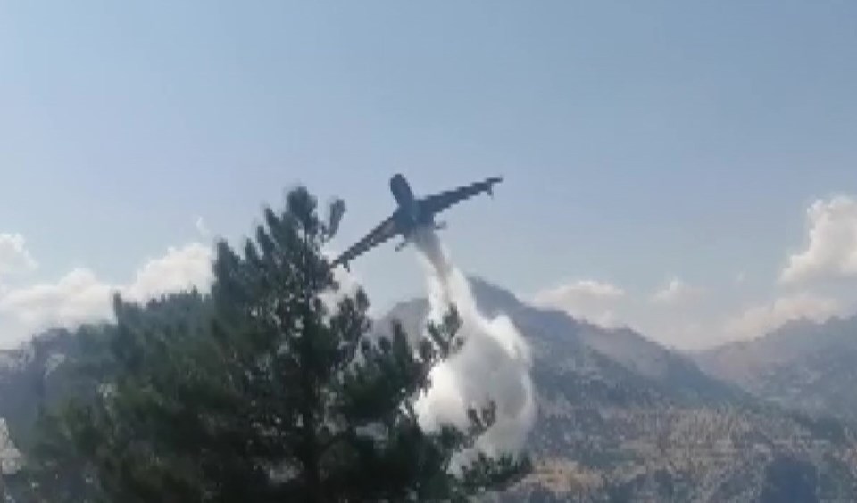 SON DAKİKA HABERİ: Kahramanmaraş'ta yangın söndürme uçağı düştü - 1