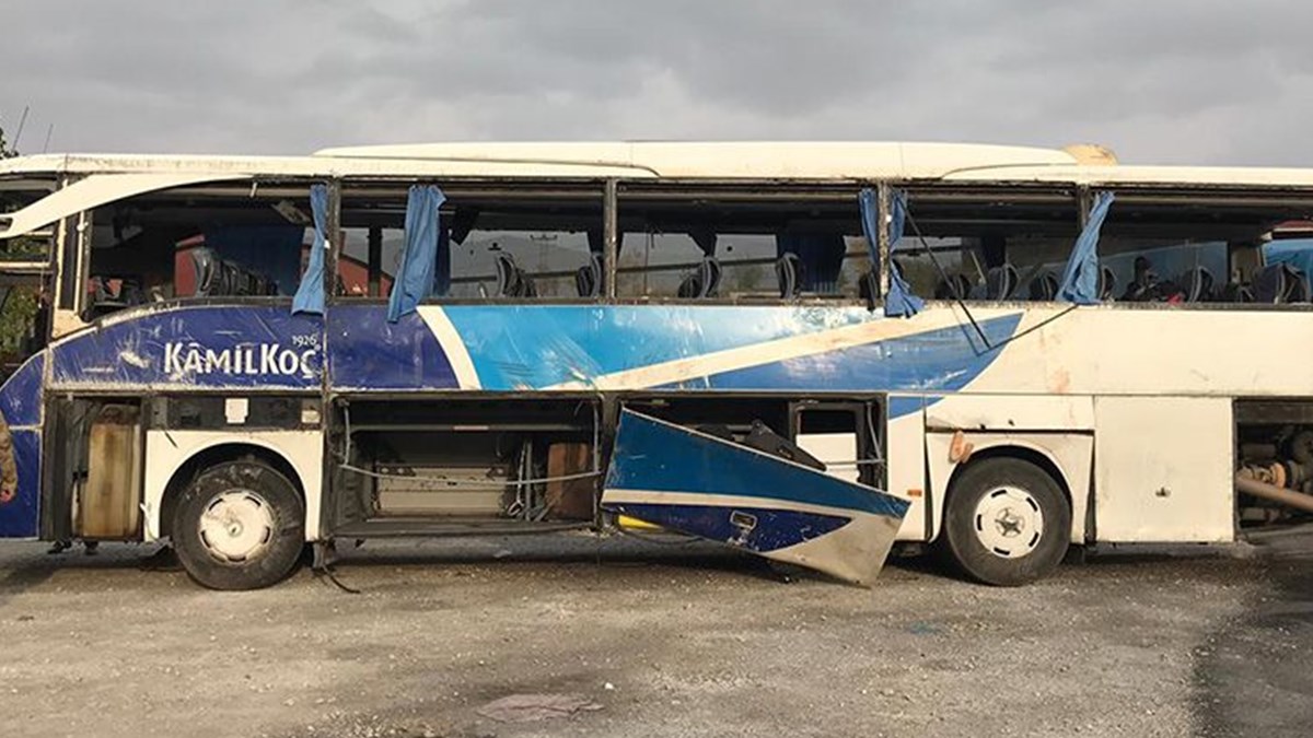 Kahramanmaras Ta Yolcu Otobusu Devrildi 7 Olu 24 Yarali Ntv