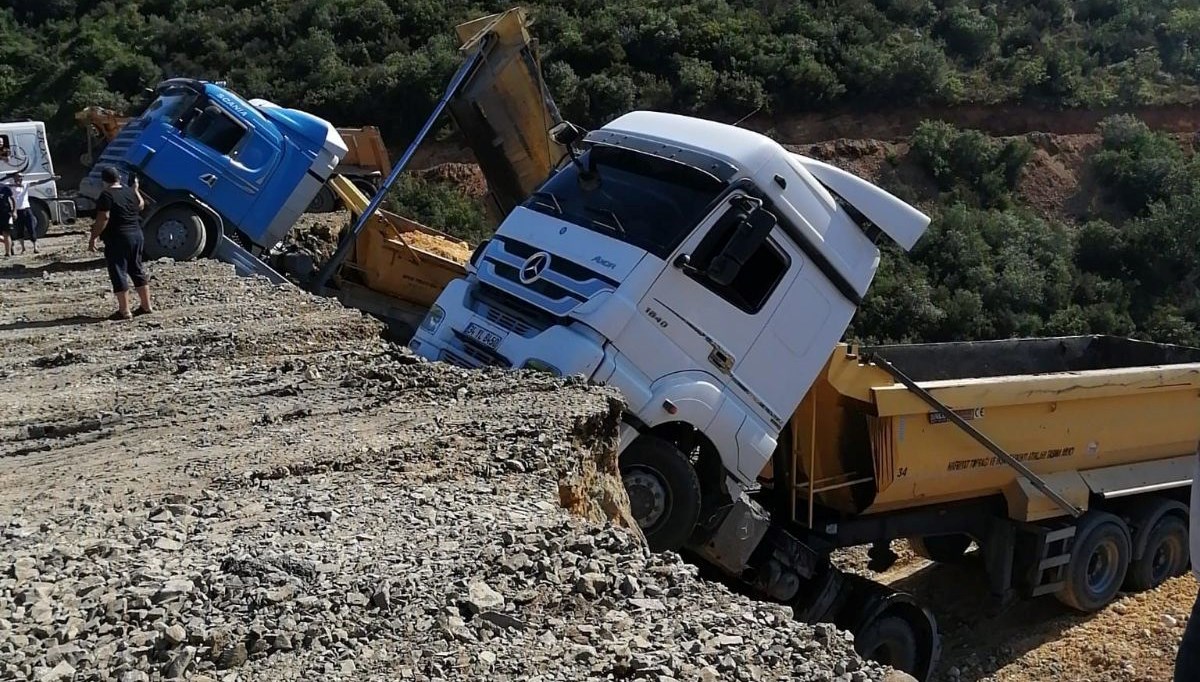 Sultangazi'de döküm sahasında faciadan dönüldü