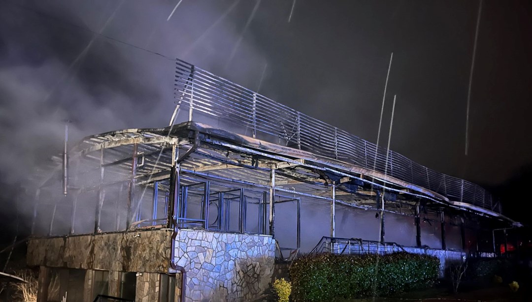 Bursa’da restoranda yangın