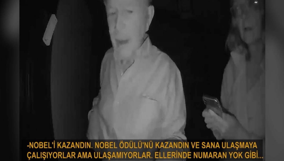 Nobel kazandığını böyle öğrendi