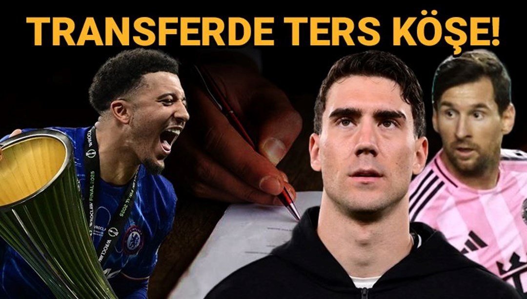 Transferde ters köşe: Werner, Sancho, Sane, Vlahovic, Messi