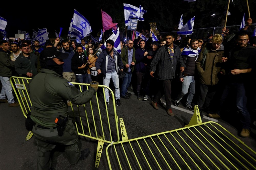İsrail'de protestolar şiddetlendi - 13