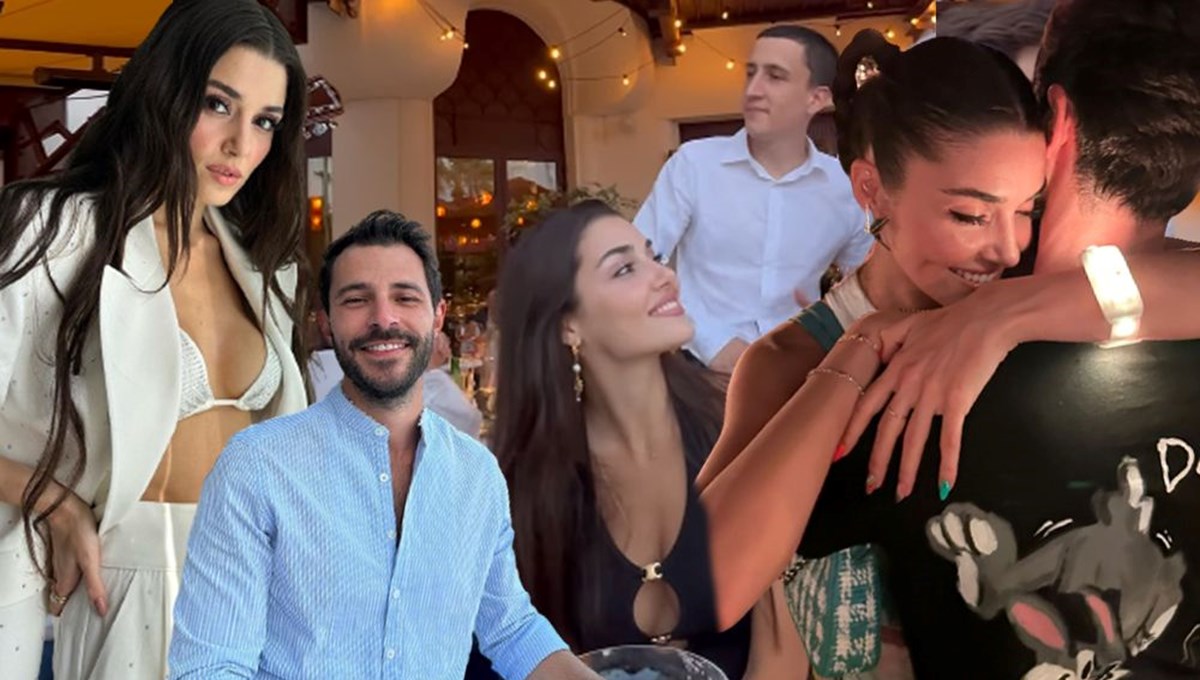 Hakan Sabancı'dan Hande Erçel'e serenat jesti Hakan Sabancı'dan Hande Erçel'e serenat jesti