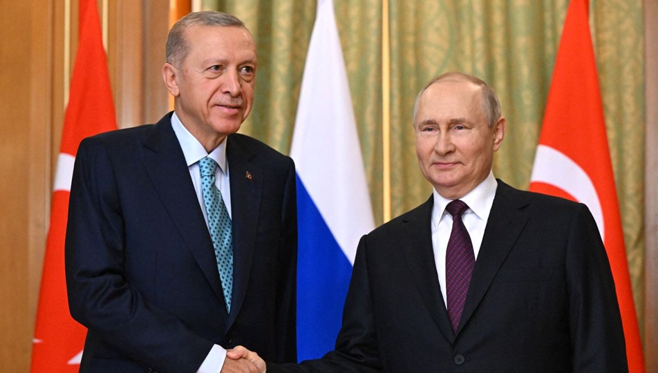 Cumhurbaşkanı Erdoğan, Putin’le görüştü: Gündem Suriye’de istikrar