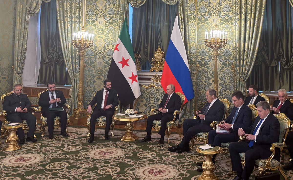 Suriye Cumhurbaşkanı Ahmed Şara ilk kez Moskova