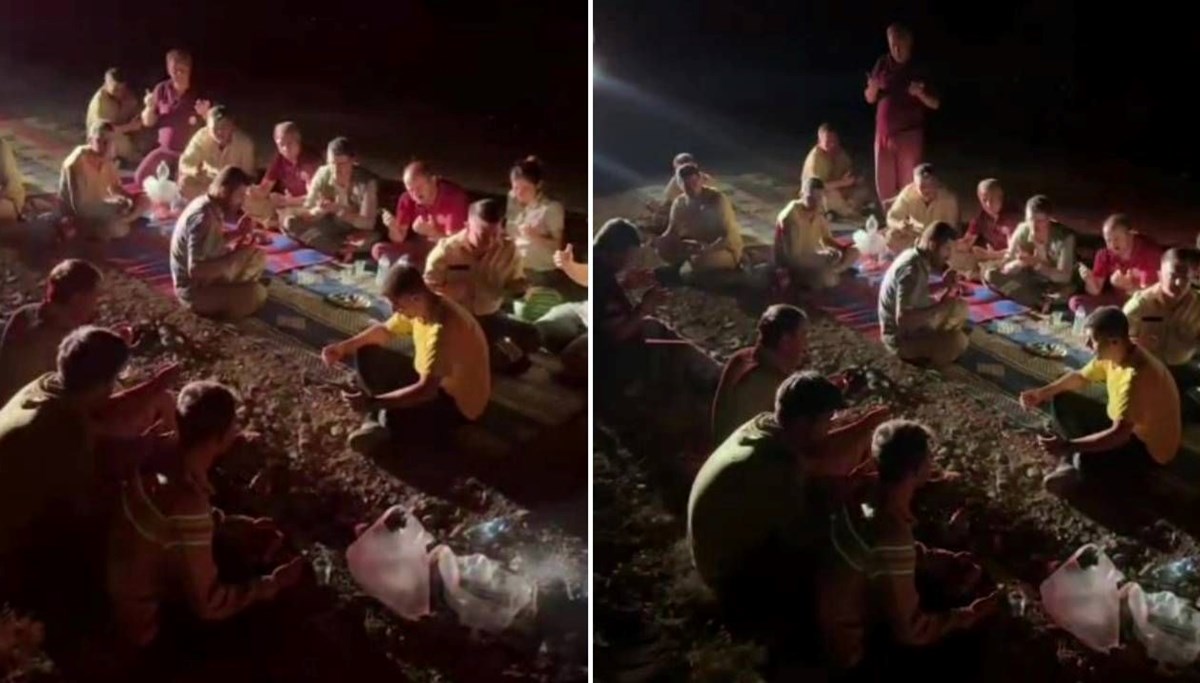 Ormancılardan duygulandıran dua