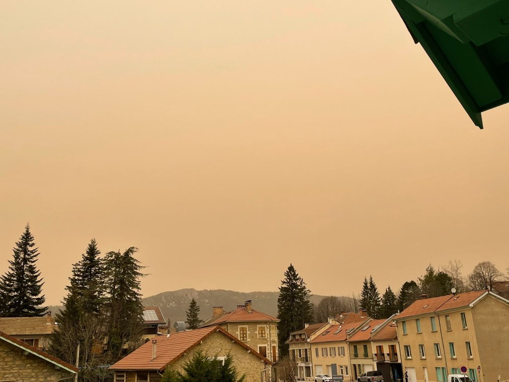 Avrupa'ya turuncu kar yağdı - 5