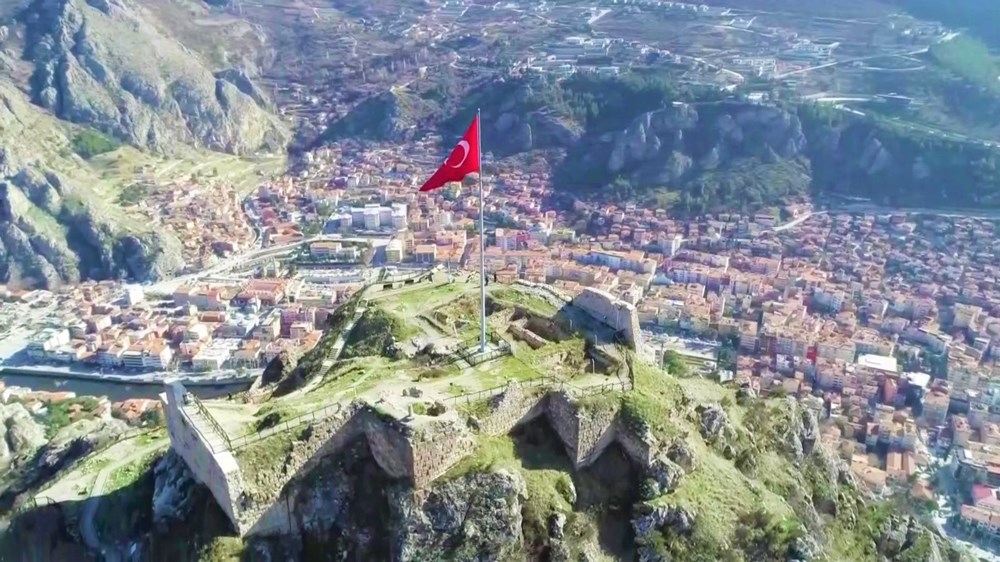 Amasya'da 2 bin 400 yıllık surlar restore ediliyor - 13
