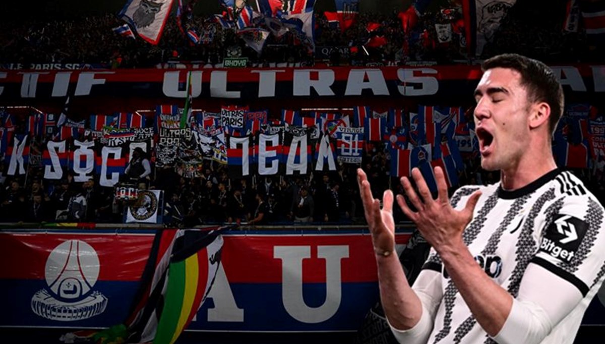 PSG taraftarından Vlahovic'e tehdit: Parmaklarını keseriz