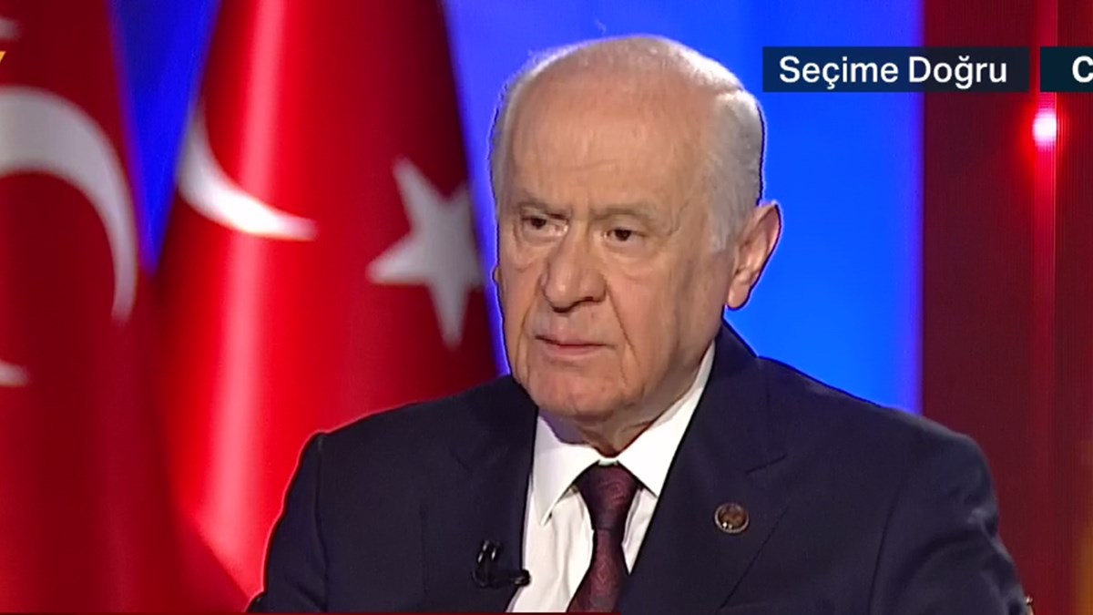 mhp lideri devlet bahceli ntv de