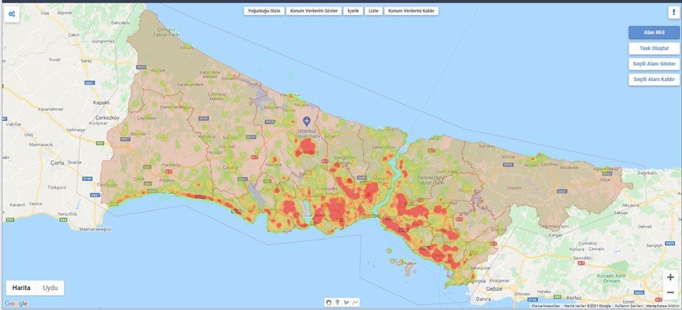 İstanbul'un sivrisinek üreme haritası çıkarıldı: 193 bin aktif nokta var - 1