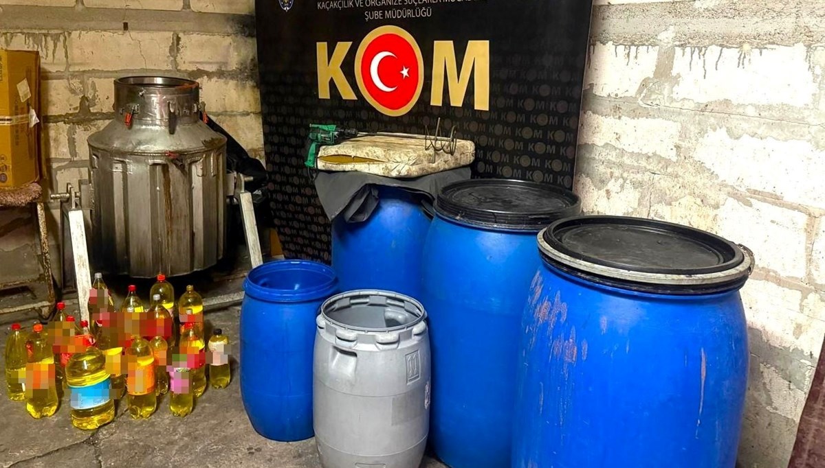 Yalova'da 68 litre sahte içki ele geçirildi: Üç kişi gözaltına alındı