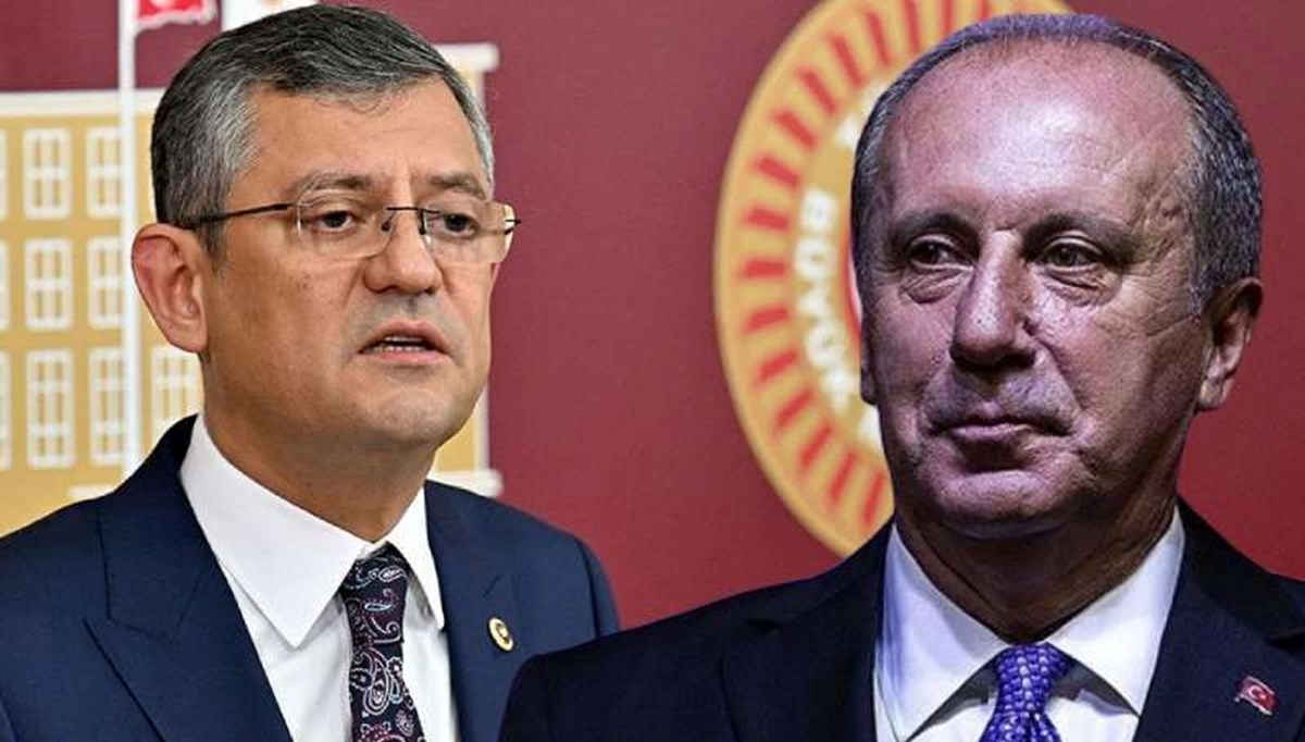 Ankara'da Özgür Özel-Muharrem İnce görüşmesi