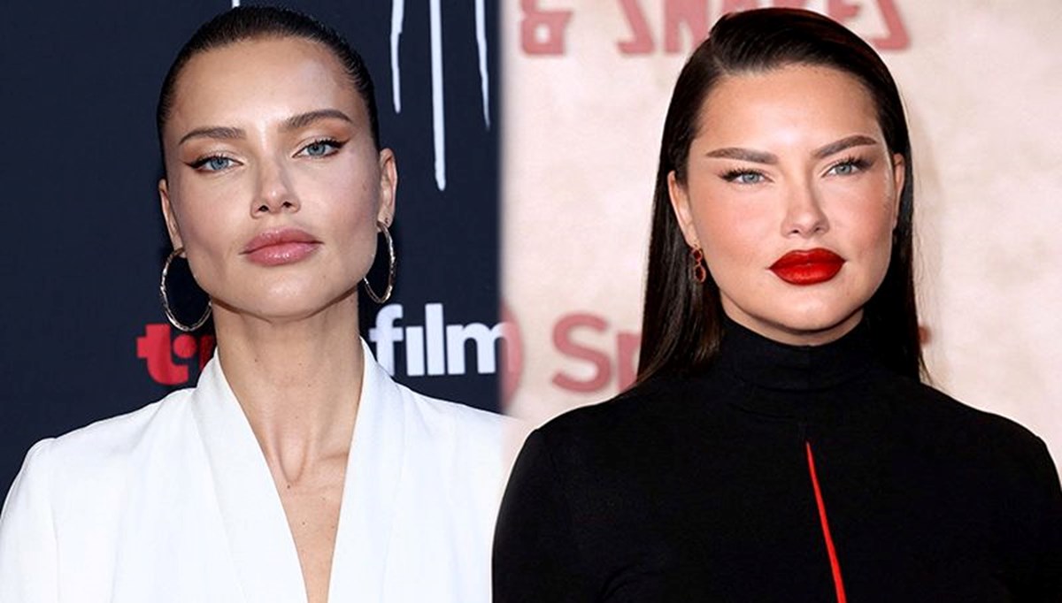 Adriana Lima'nın son hali şaşırttı: Dolgularını mı eritti?