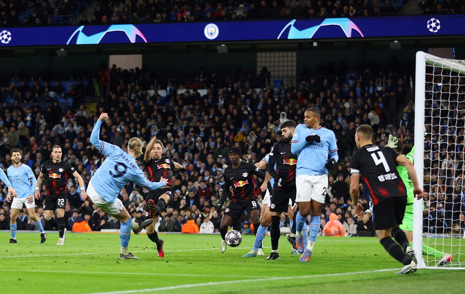 Haaland'ın gecesi: Şampiyonlar Ligi'nde Manchester City ve Inter çeyrek finalde - 1
