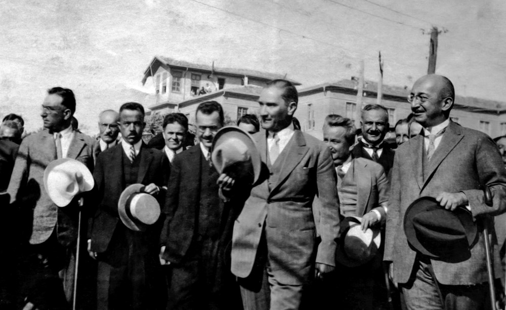 Cumhuriyet'in 101. Yılında 100 fotoğrafla Atatürk koleksiyonu - 35