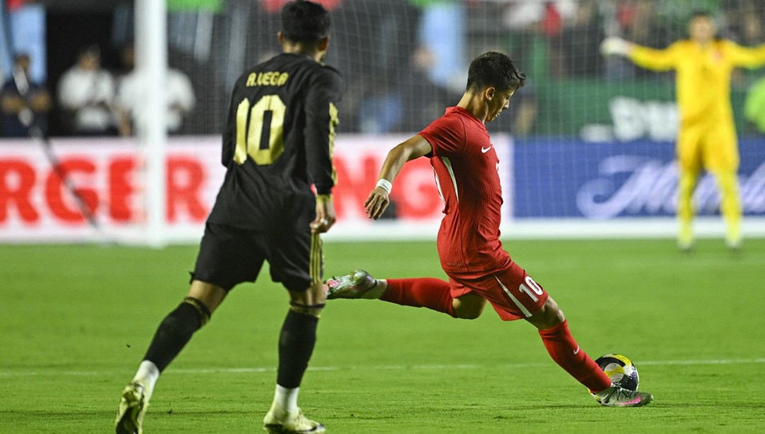 A Milli Takım, Meksika'ya 1-0 yenildi