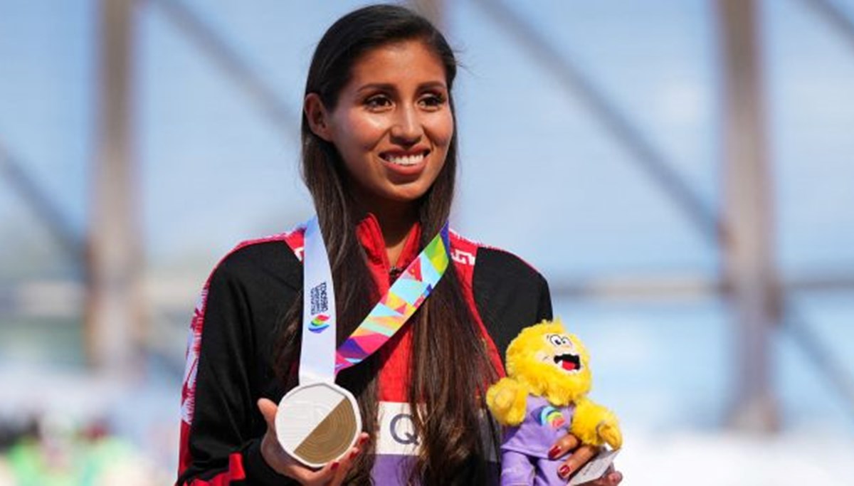 Perulu atlet Kimberly Garcia, 35 kilometre yürüyüşte dünya rekoru kırdı
