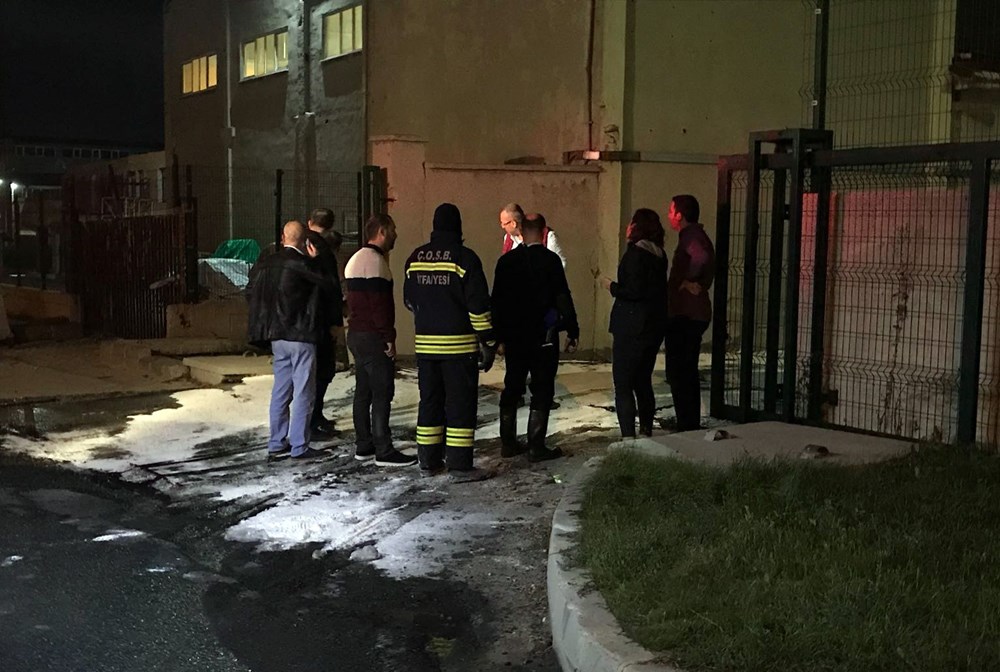 Çerkezköy'de fabrikada asit tankı devrildi: 9 yaralı - 1