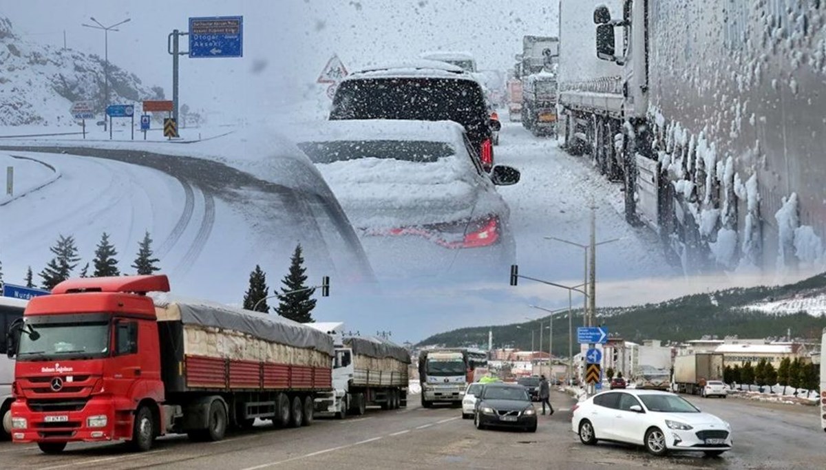 Bolu'da TEM İstanbul yönü ulaşıma açıldı