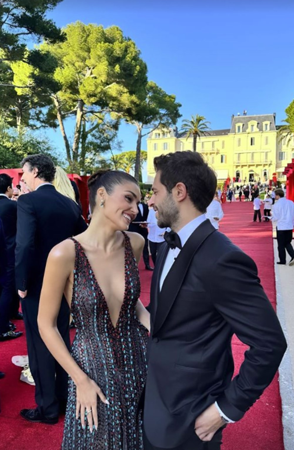 Hande Erçel ile Hakan Sabancı Cannes'da - 2