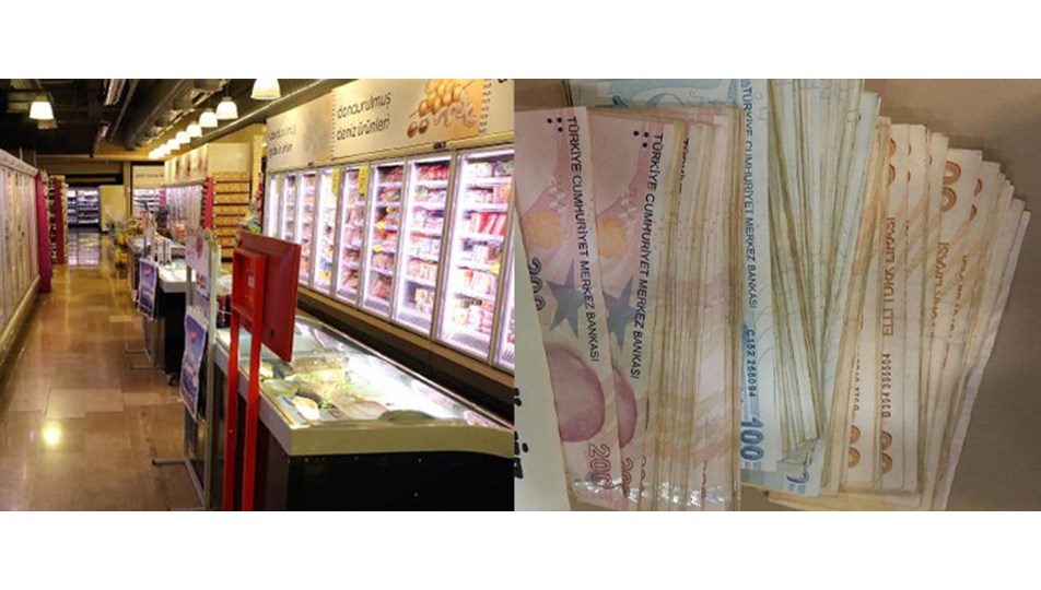 Markette 13 bin TL'yi kaybeden müşteri aranıyor