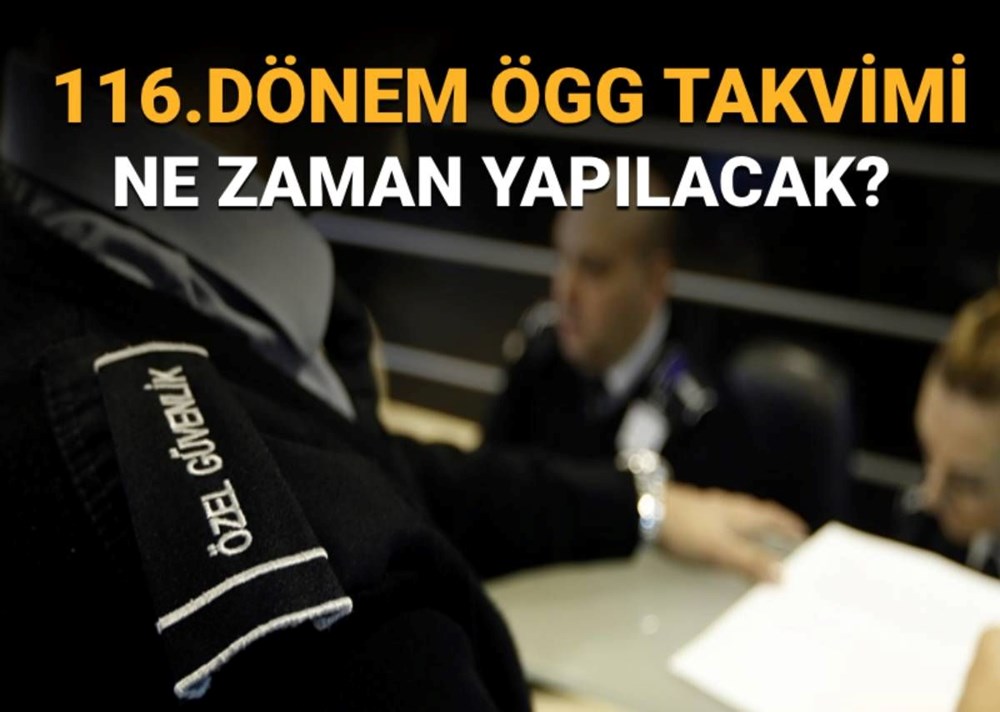 EGM ÖGG 2025 takvimi: 116.Dönem ÖGG sınavı ne zaman? - 1