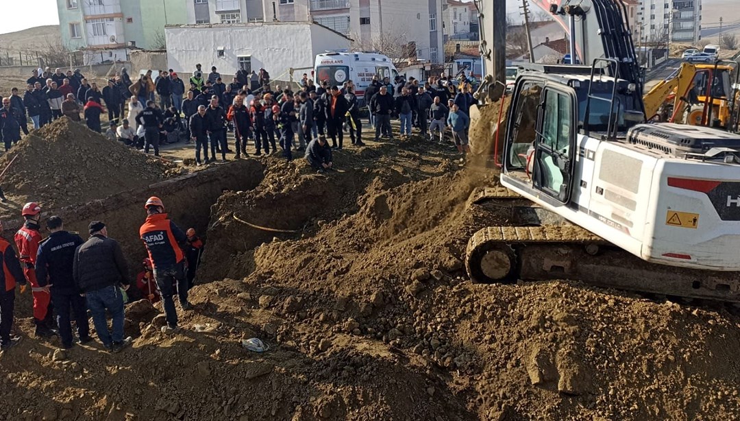 Ankara'da inşaatta göçük: 2 ölü