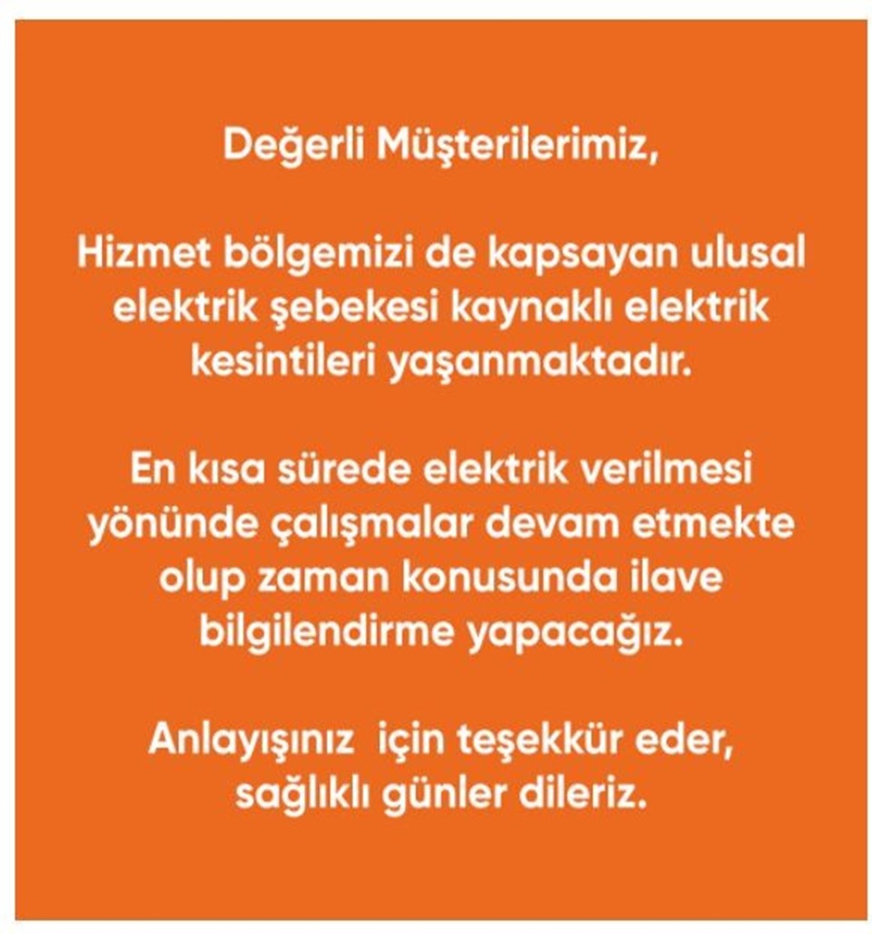 Türkiye genelinde elektrik kesintileri: Kurumlardan ilk açıklama - 2