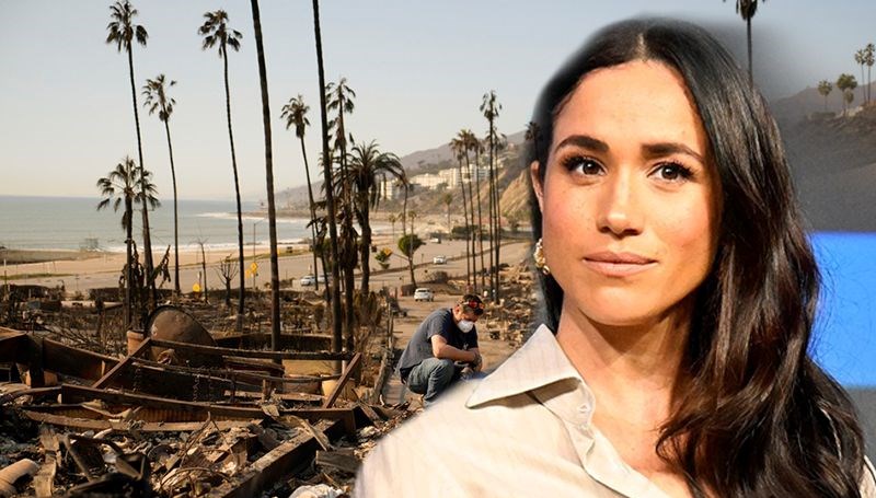Meghan Markle'a yangın engeli: Milyonlarca dolarlık projesini erteledi