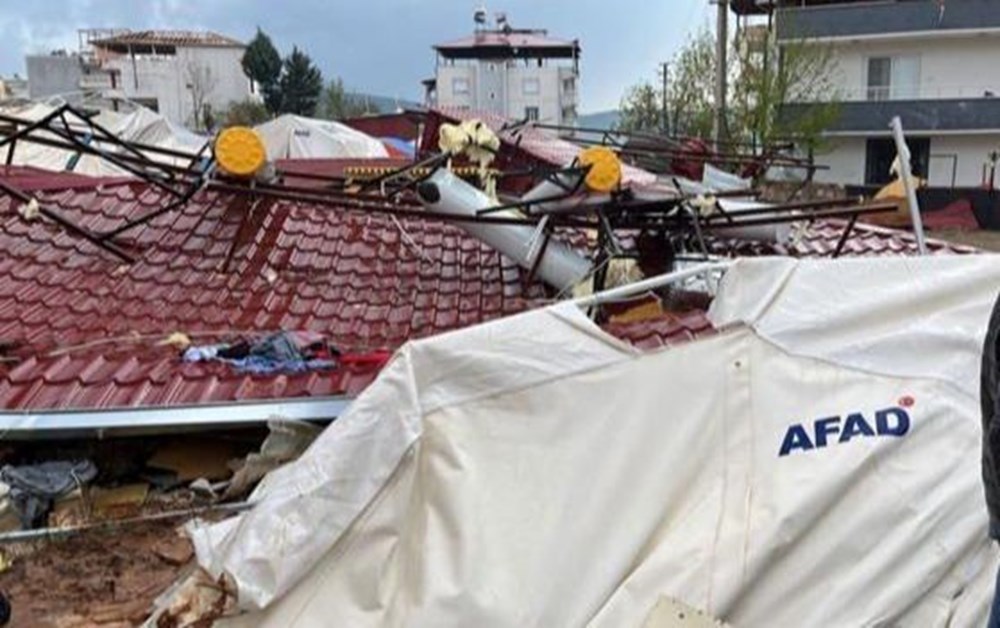 Kahramanmaraş'ı bu kez hortum vurdu: 1 ölü, 44 yaralı - 4