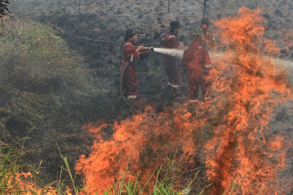 Endonezya yangınlar için yapay yağmur yağdıracak - 3