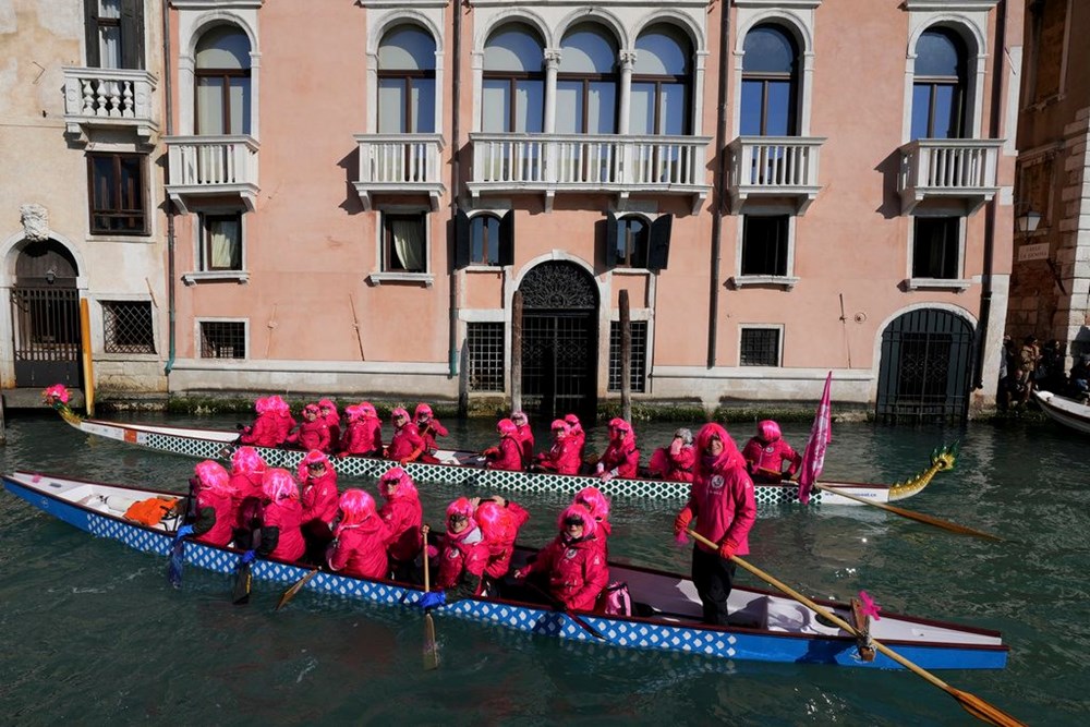 Venedik Karnavalı, Büyük Kanal’da renkli başlangıç yaptı - 4