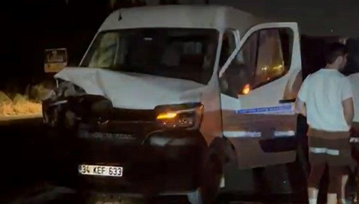 İstanbul'da bir manda yolu karıştırdı: Yaralılar var İstanbul'da bir manda yolu karıştırdı: Yaralılar var