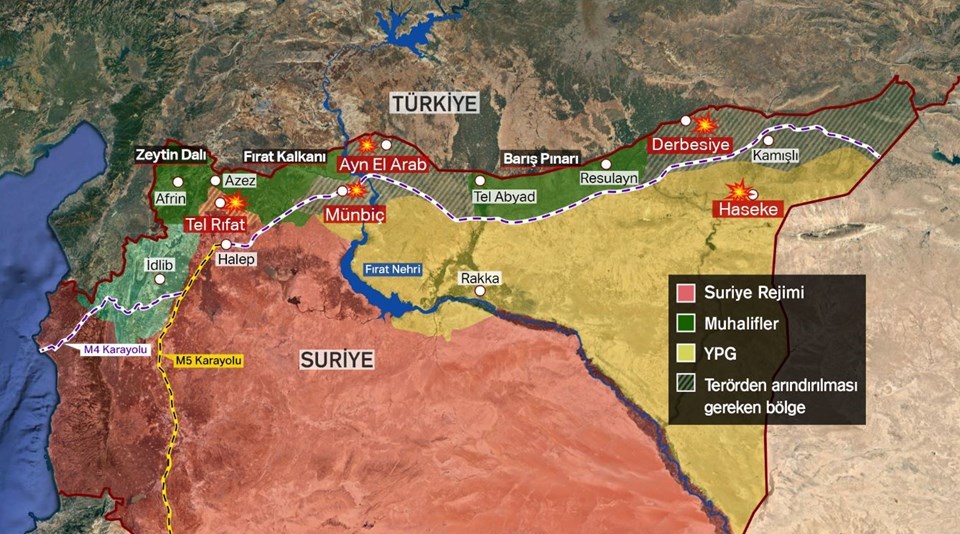 Suriye ve Kuzey Irak'a "Pençe Kılıç" hava harekatı - 2
