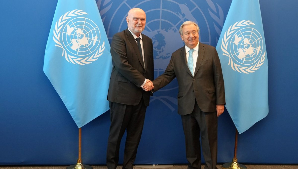 Guterres'ten Sinirlioğlu'na sıcak karşılama