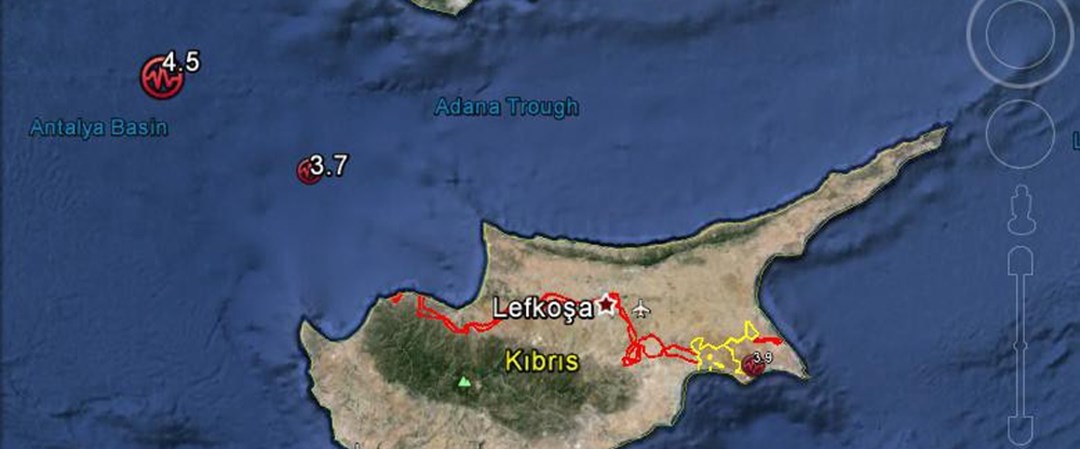 Akdeniz ve Kıbrıs'ta 7 saat içinde 3 deprem | NTV