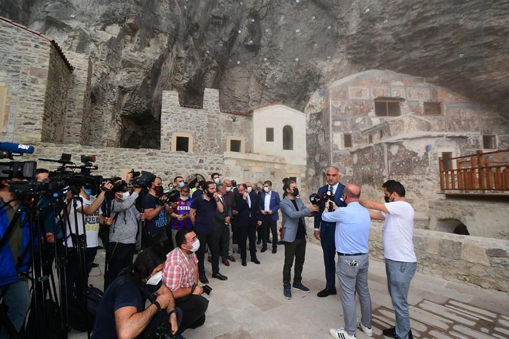 Sümela Manastırı 5 yıl sonra ziyarete açıldı - 4