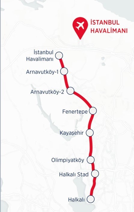 Halkalı-İstanbul Havalimanı Metro Hattı'nın Yüzde 87'si Tamamlandı ...